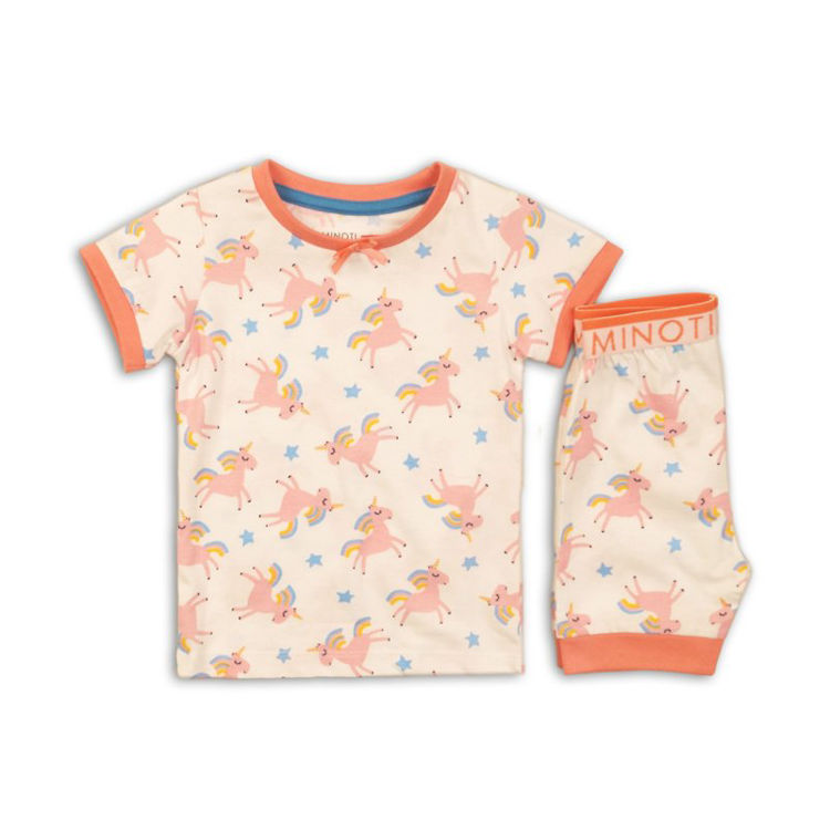 Picture of PYJA28- COTTON UNICORN PYJAMA
